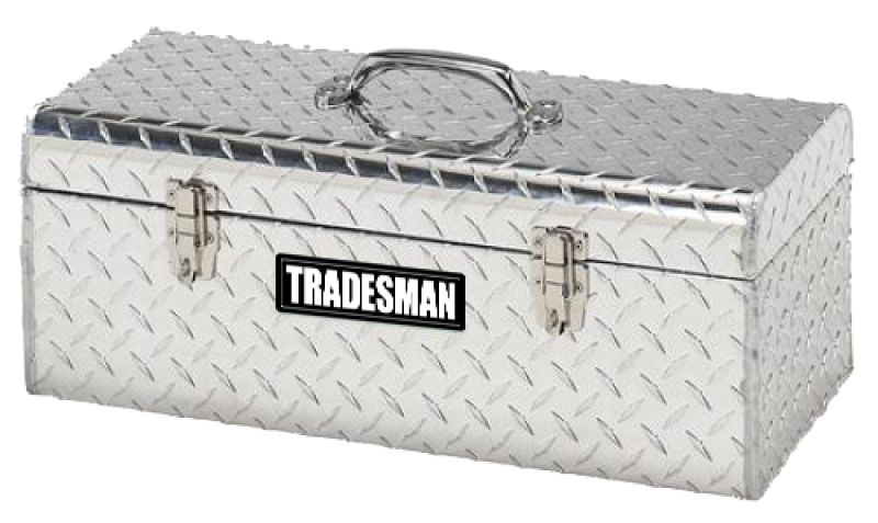 Tradesman Aluminum Handheld Tool Box (24in.) - Brite