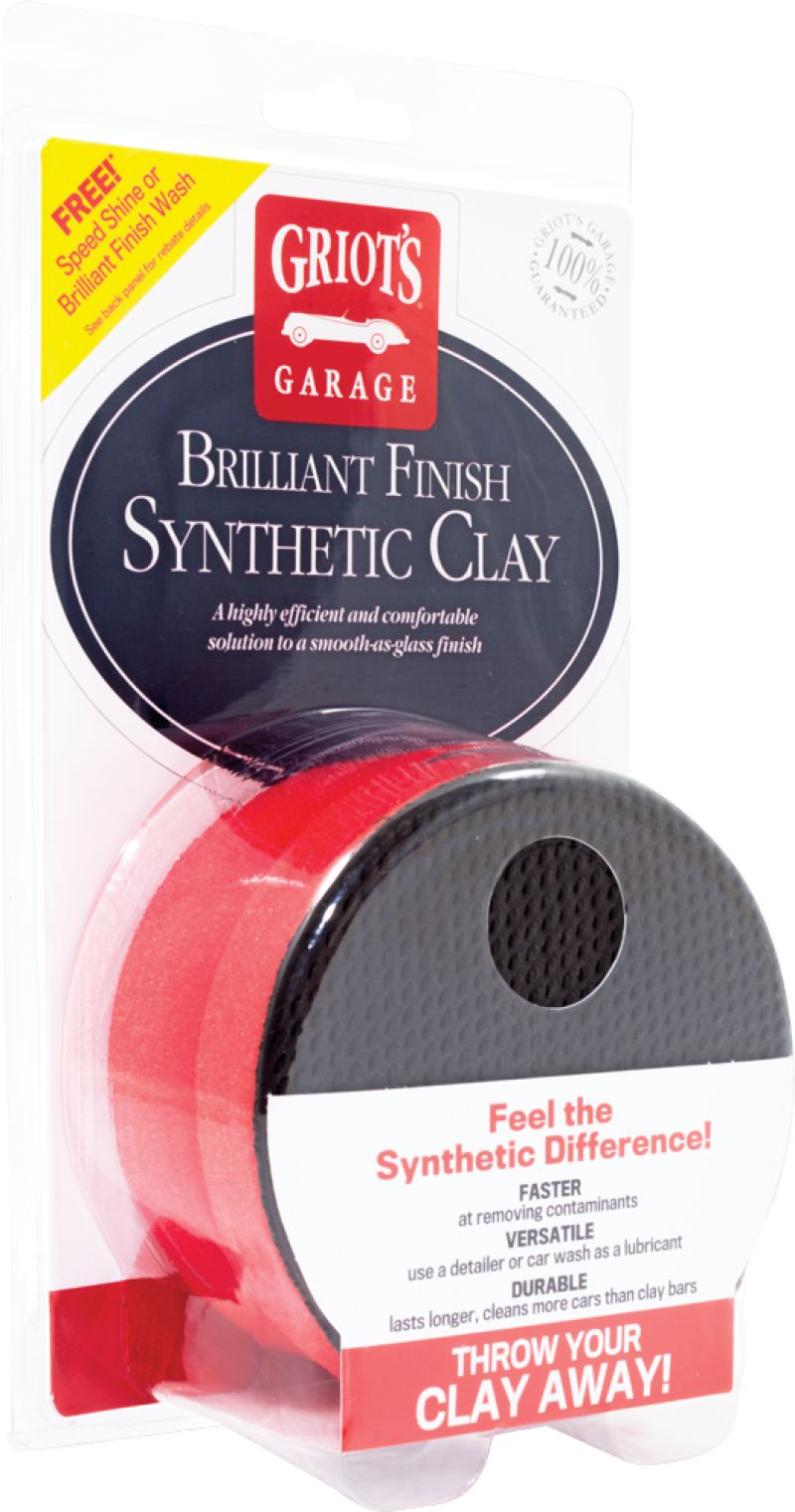 Griots Garage Brilliant Finish Synthetic Clay - Case of 6