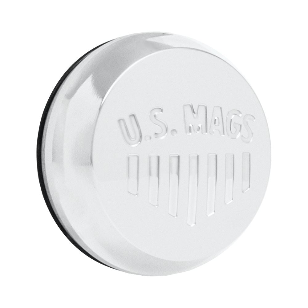 DOME .9" US MAGS NWLOGO 3" ORING CAP POL
