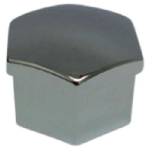 17MM HEX BOLT CAP SET CHR CLAM