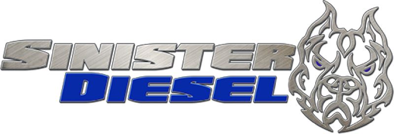Sinister Diesel Universal Black Ceramic Coated Stainless Steel Exhaust Tip (5in to 6in)