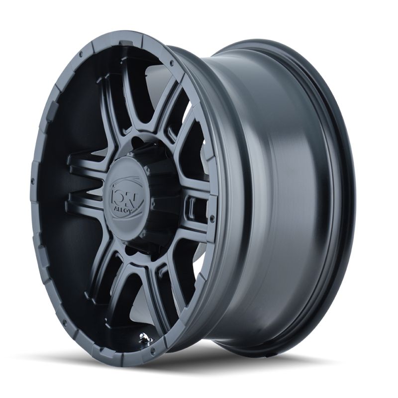 ION Type 179 16x8 / 6x114.3 BP / 10mm Offset / 83.82mm Hub Matte Black Wheel
