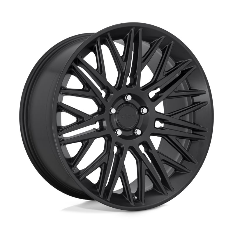 Rotiform R164 JDR Wheel 22x10 5x112 20 Offset - Matte Black