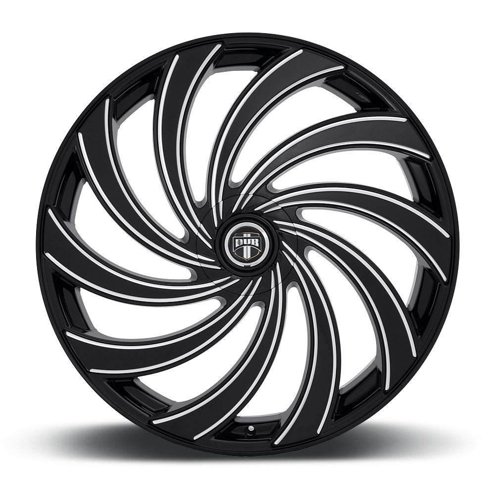 DUB DELISH CAP-FRONT-GLOSS BLK MIL