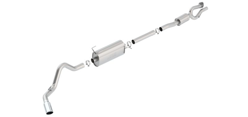 Borla S-Type Cat-Back 17-19 Ford F-250/350 Super Duty Side Exit Exhaust - 5in tip