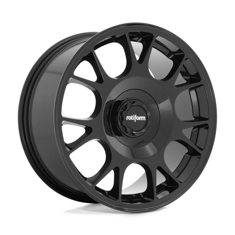 Rotiform R187 TUF-R Wheel 18x8.5 5x112/5x114.3 45 Offset - Gloss Black