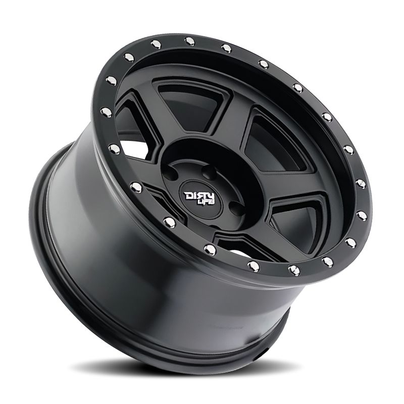 Dirty Life 9315 Compound 17x9 / 6x135 BP / -12mm Offset / 87.1mm Hub Matte Black Wheel
