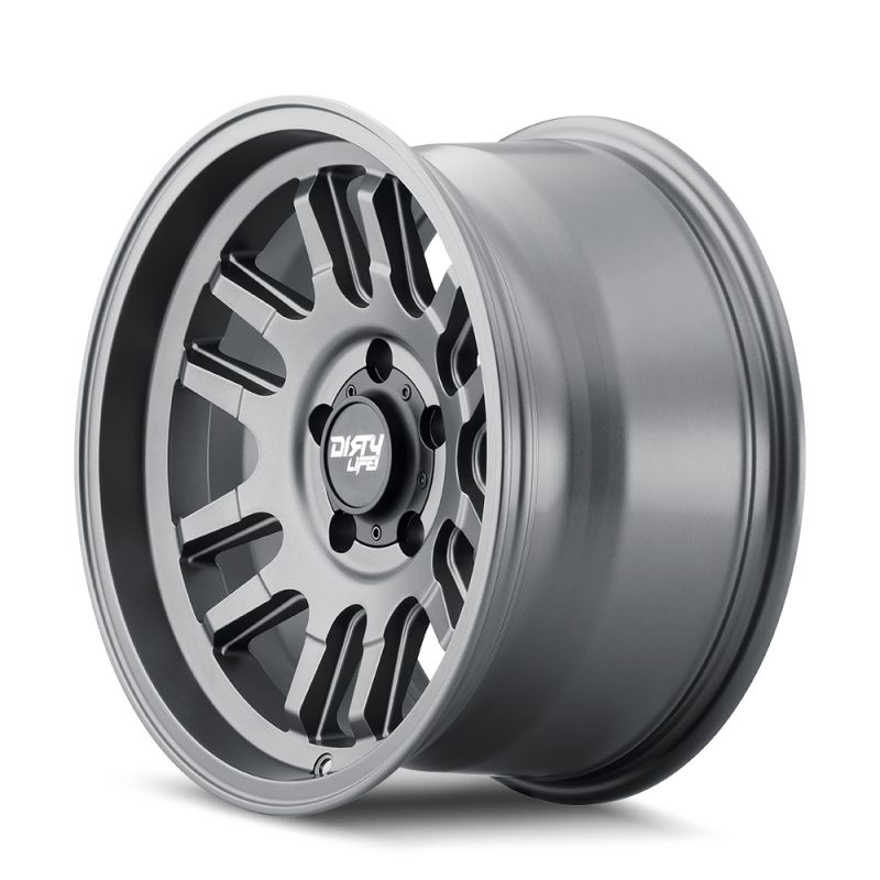 Dirty Life 9310 Canyon 17x9 / 5x127 BP / -38mm Offset / 71.5mm Hub Satin Graphite Wheel