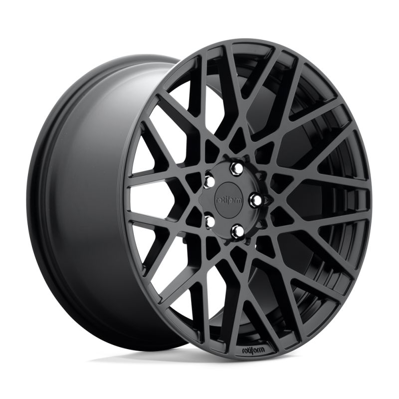 Rotiform R112 BLQ Wheel 18x8.5 5x114.3 38 Offset - Matte Black