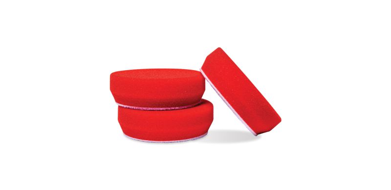 Griots Garage 3in Red Waxing Pads (Set of 3) - Case of 48