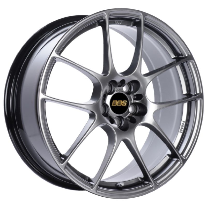 BBS RF 18x9 5x120 ET47 Diamond Black Wheel -82mm PFS/Clip Required