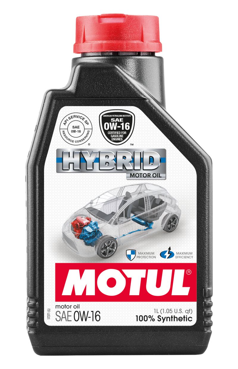 Motul 1L OEM Synthetic Engine Oil Hybrid 0W16 API SN - 1 Liter - Case of 12