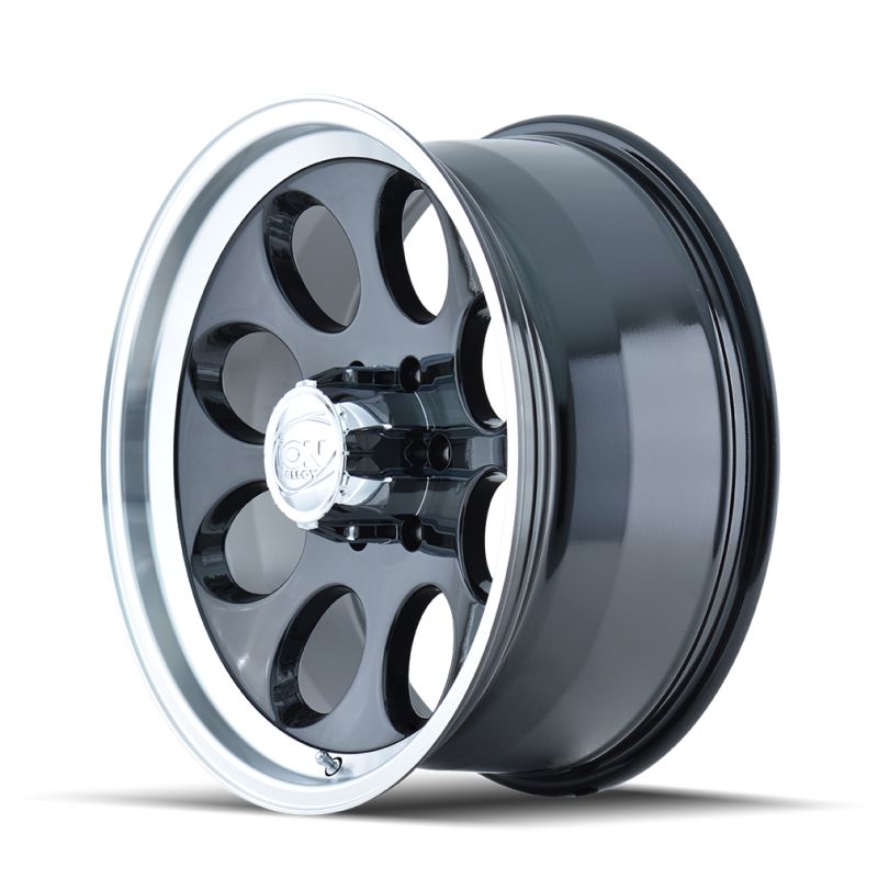 ION Type 171 18x9 / 6x139.7 BP / 0mm Offset / 106mm Hub Black/Machined Wheel