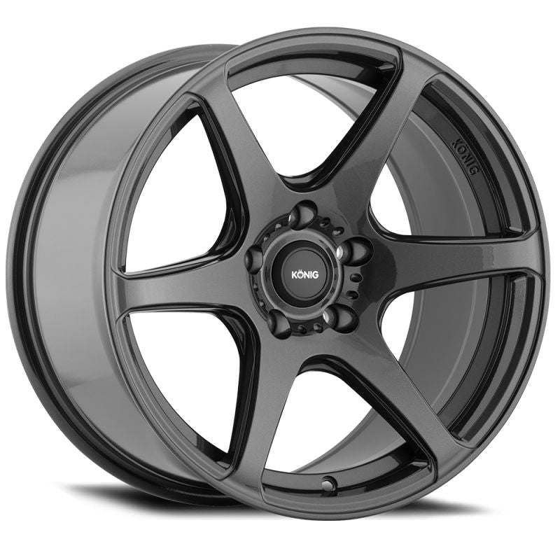Konig Tandem 17x8 5x114.3 ET35 Gloss Graphite