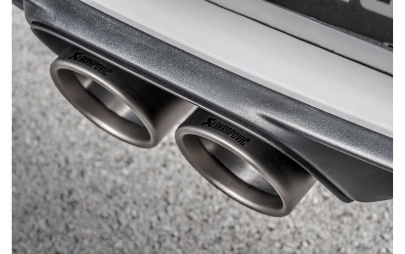 Akrapovic 2018 Porsche 911 GT3 (991.2) Slip-On Race Line (Titanium) w/Titanium Tail Pipe Set