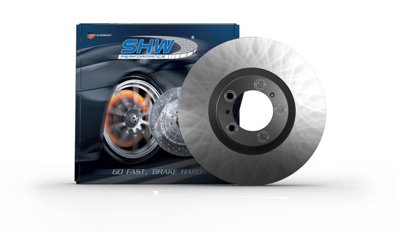 SHW 17-20 Porsche Panamera 4 3.0L w/Black Caliper w/o Ceramic Brake Left Front Smooth MB Brake Rotor