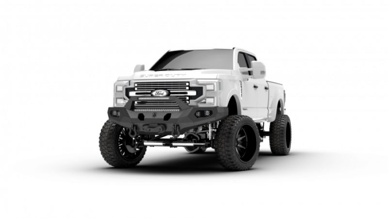 2017 Ford F250 Evolution Front Winch Bumper With Sheet Metal Pre Runner