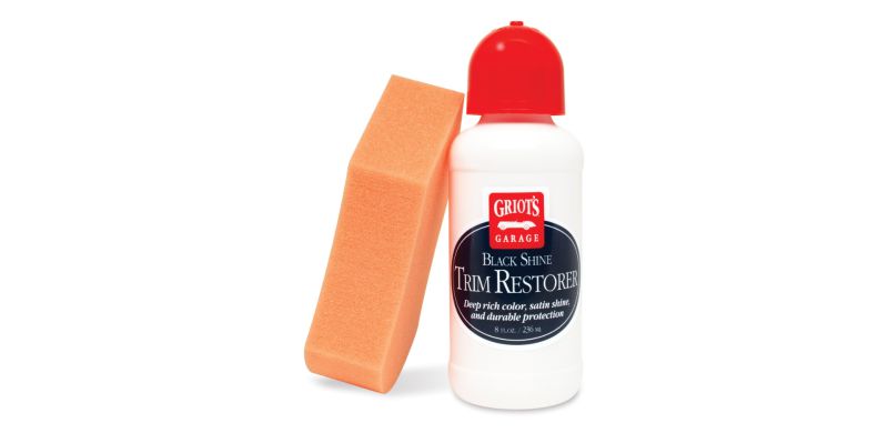 Griots Garage Black Shine Trim Restorer - 8oz - Case of 24