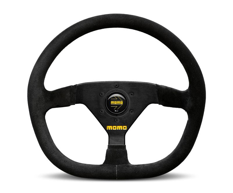 Momo MOD88 Steering Wheel 320 mm -  Black Suede/Black Spokes