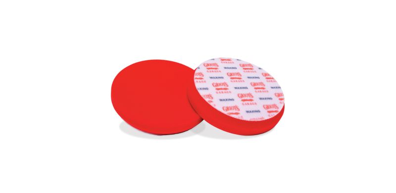 Griots Garage Red Foam Waxing Pad 6.5in - Set of 2 - Case of 12