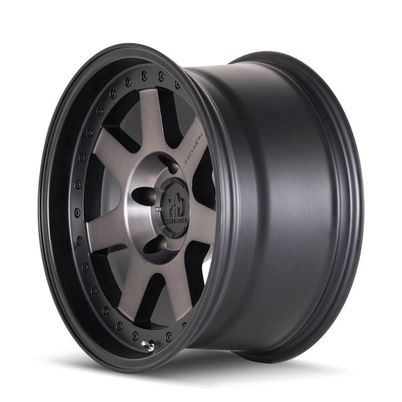 Mayhem 8300 Prodigy 20x9 / 8x180 BP / 0mm Offset / 130.8mm Hub Matte Black w/ Dark Tint Wheel