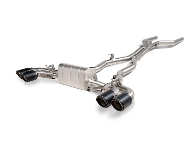 Akrapovic 2021 BMW M8/M8 Competition (F91/F92) Evolution Line Cat Back (Titanium) w/Carbon Tips