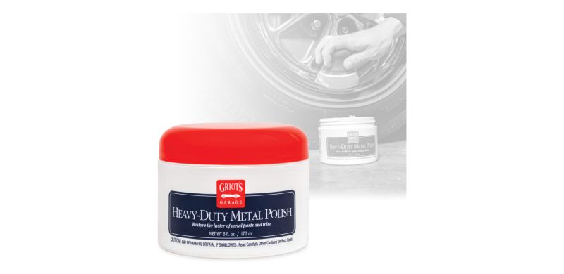 Griots Garage Heavy-Duty Metal Polish - 6oz - Case of 12