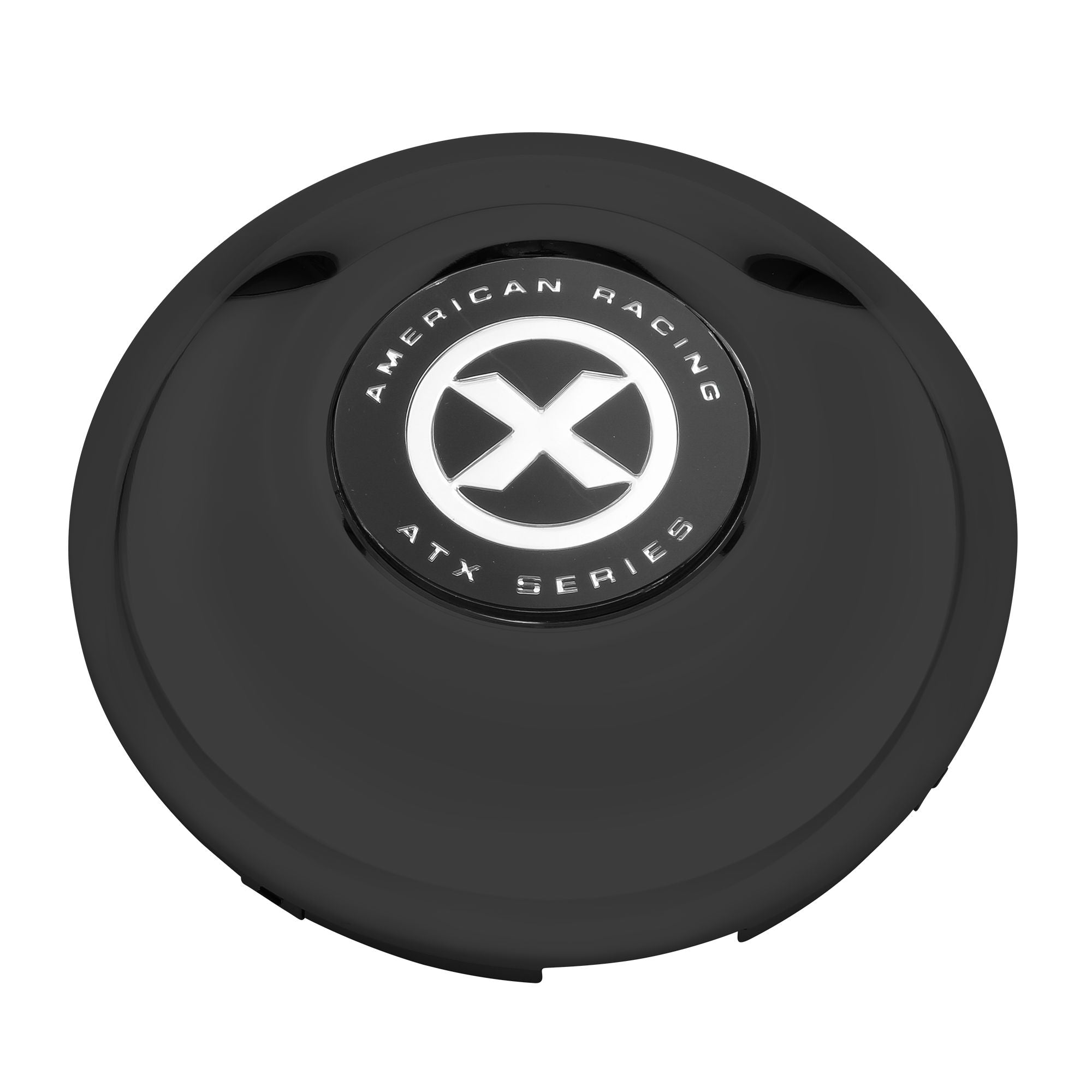 ATX FRONT SNAP IN 4 TAB CAP BLACK