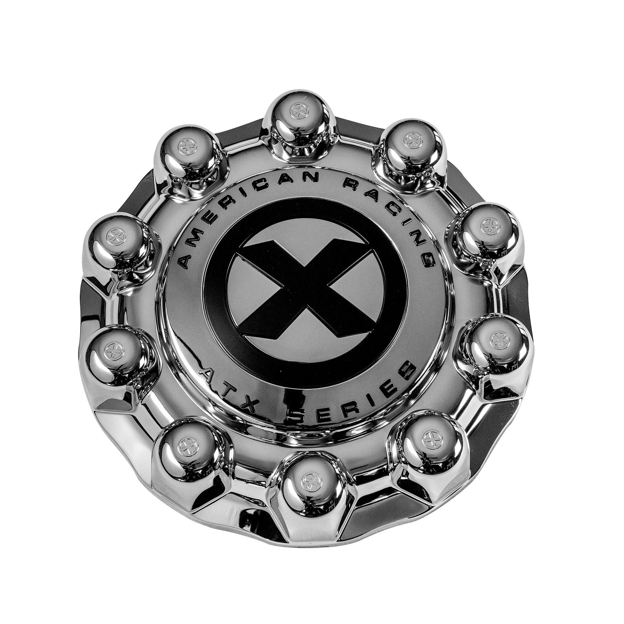 ATX FULL FRONT SNAP ON  CAP COVER CHROME