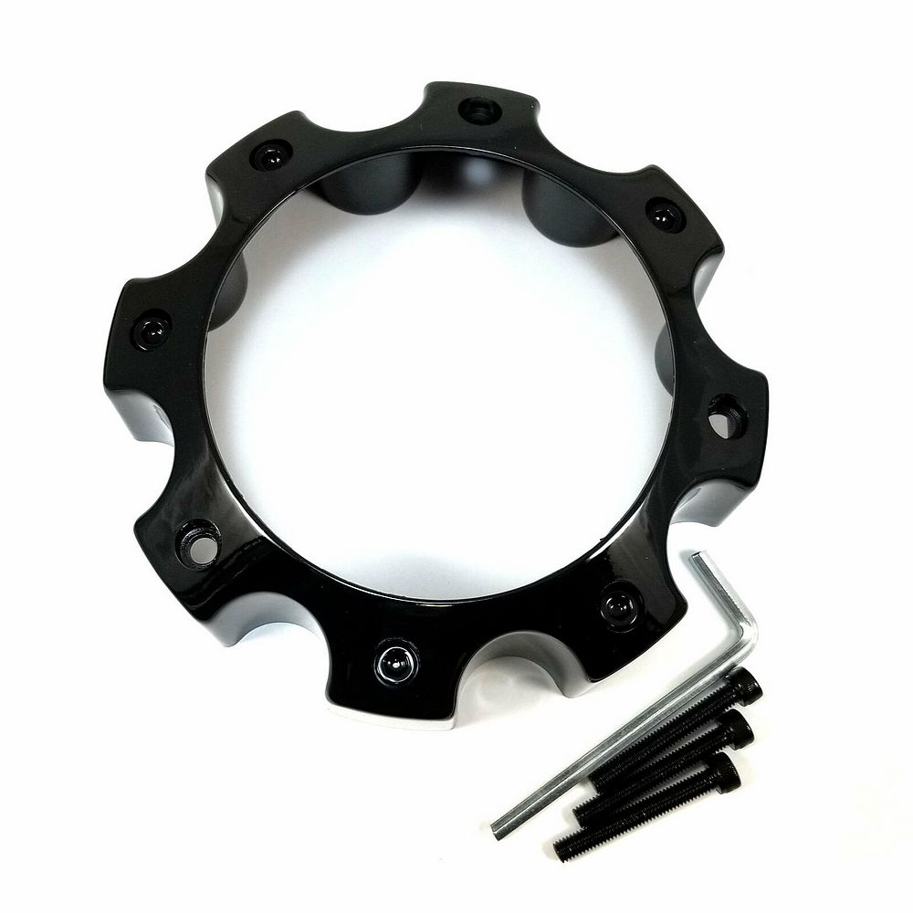 OPEN END 8X170 CAP - GLOSS BLACK