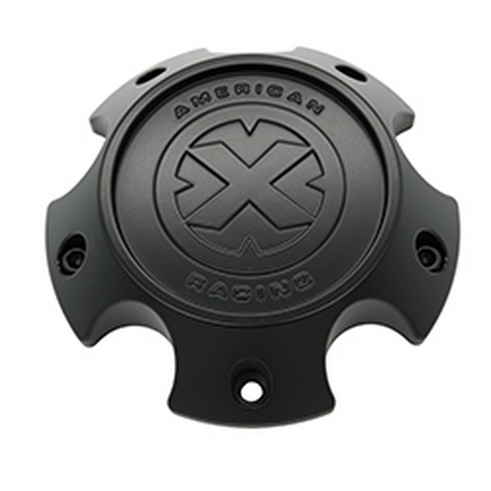 OPEN END LARGE 5LUG CAP - SATIN BLACK