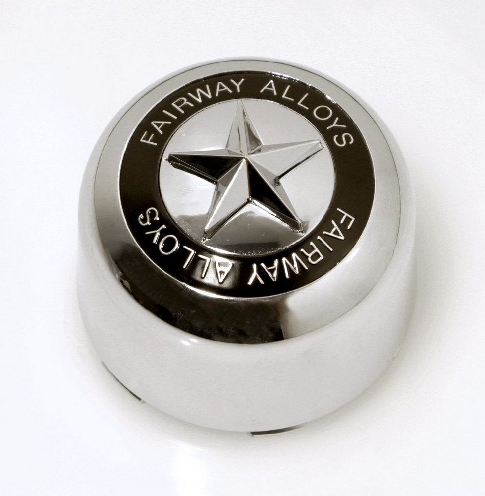 FA STAR CAP - POP IN STYLE - CHROME