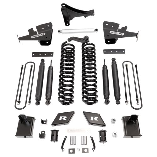 FORD SD 7'' LIFT SST SHOCKS RADIUS DROPS