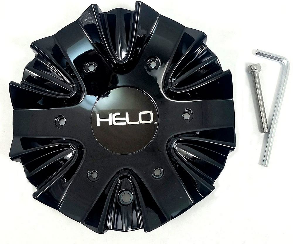 HLO CAP HE866 GLOSS BLACK W/O INSERTS