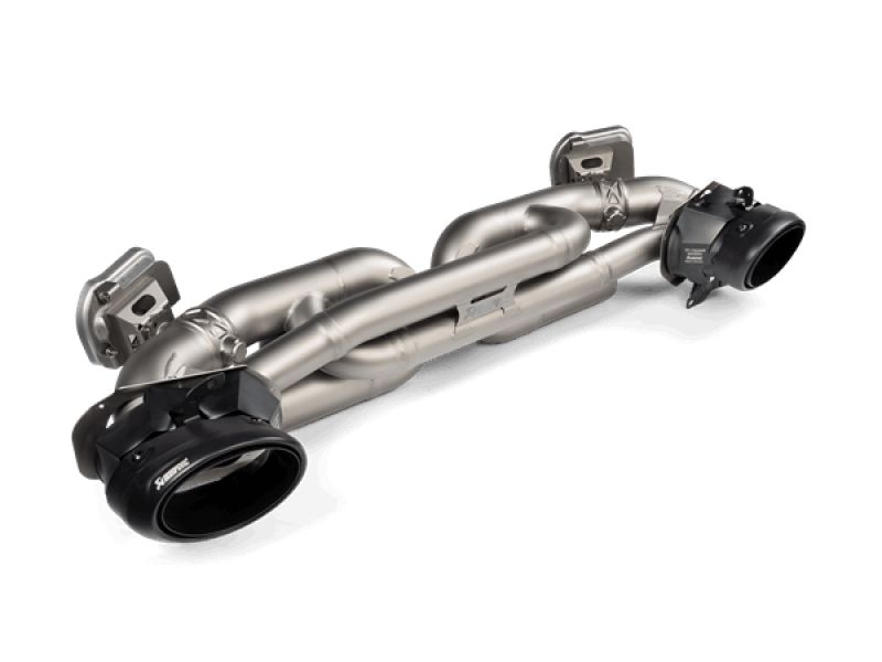 Akrapovic 20-21 Porsche 911 Turbo/Turbo S (992) Slip-On Race Line (Titanium) (Req Tips)