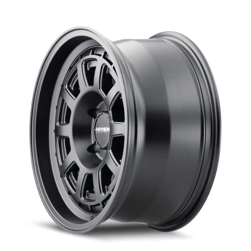 Mayhem 8303 Voyager 15x7 / 5x100 BP / 15mm Offset / 56.1mm Hub Matte Black Wheel