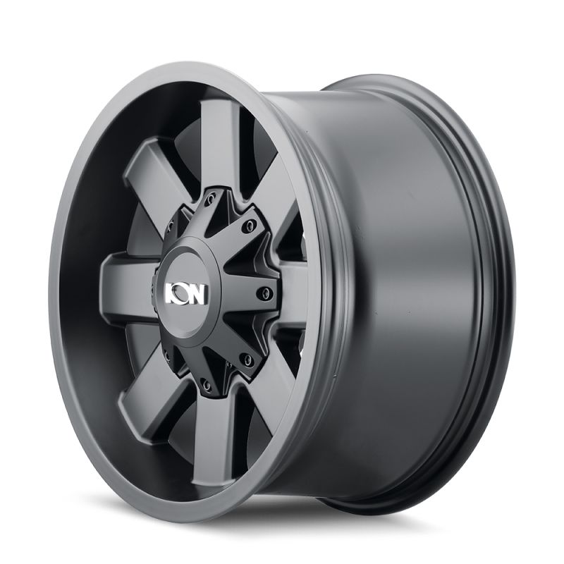 ION Type 141 17x9 / 8x165.1 BP / 18mm Offset / 125.2mm Hub Satin Black Wheel