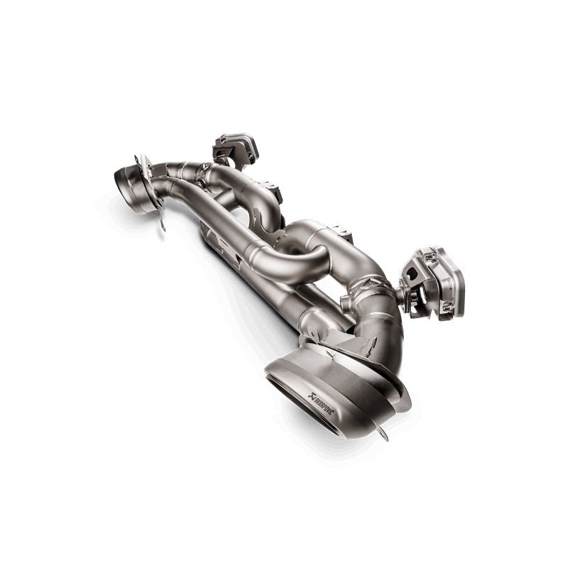 Akrapovic 2019+ Porsche 911 Carrera (992 w/Sport Exhaust) w/OPF/GPF Slip-On Line (Titanium)
