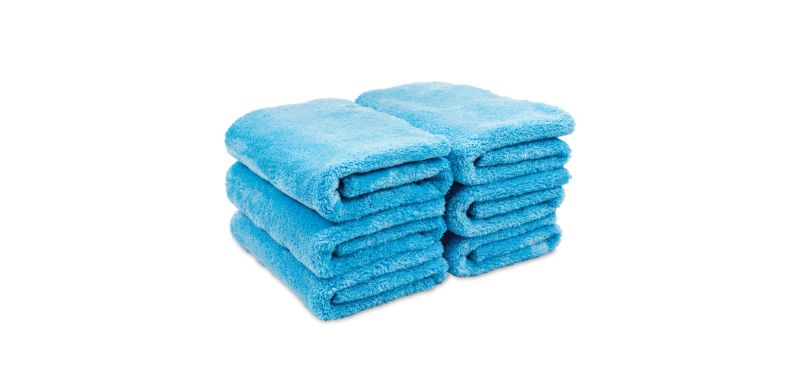 Griots Garage Microfiber Plush Edgeless Towels (Set of 6) - Case of 20