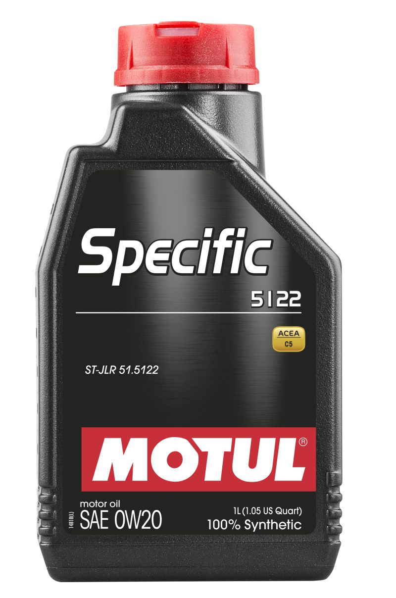 Motul 1L OEM Synthetic Engine Oil ACEA A1/B1 Specific 5122 0W20