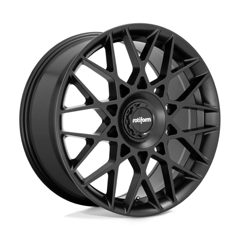 Rotiform R165 BLQ-C Wheel 19x8.5 5x108/5x114.3 35 Offset - Matte Black