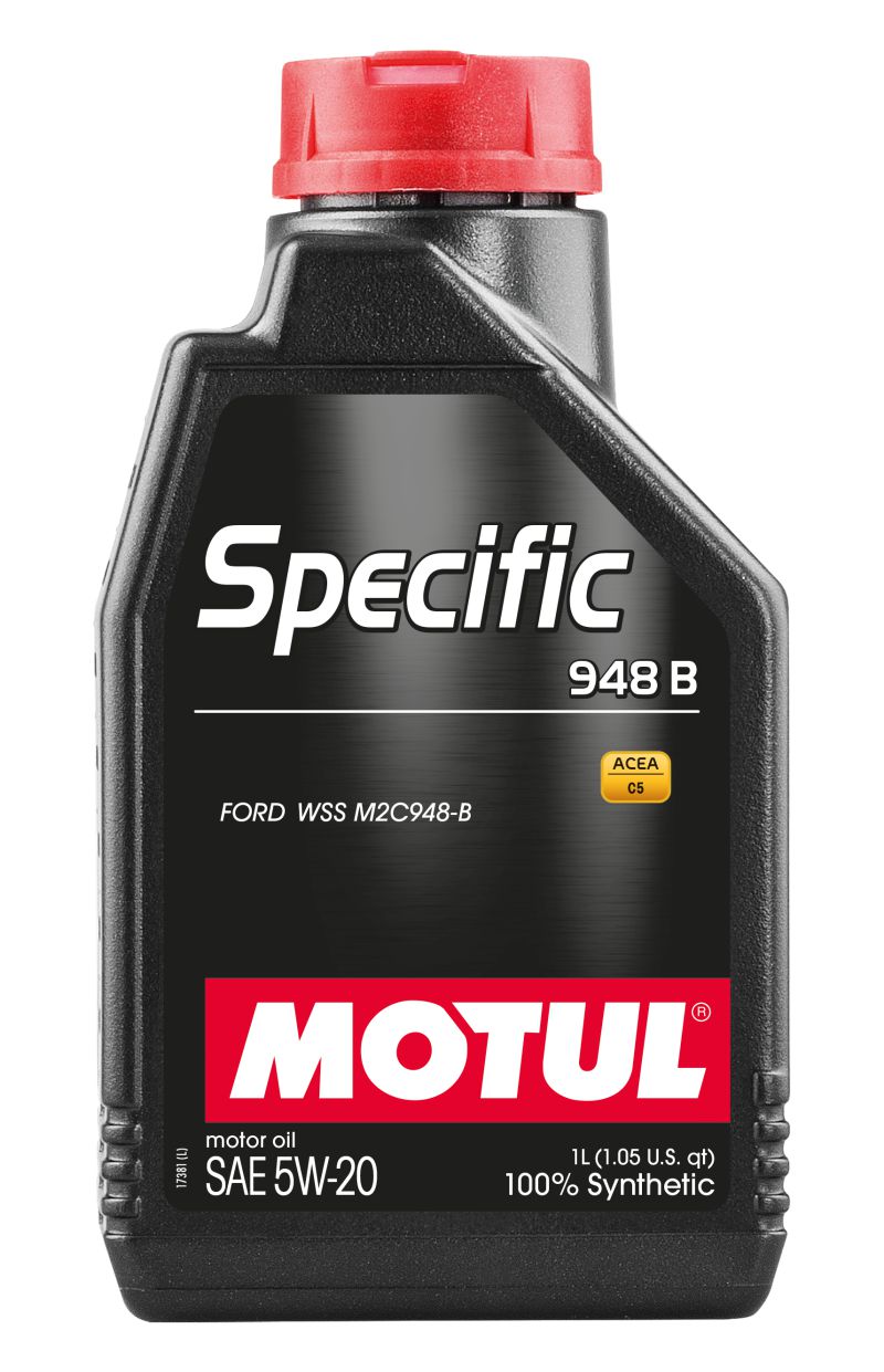Motul 1L OEM Synthetic Engine Oil SPECIFIC 948B - 5W20 - Acea A1/B1 Ford M2C 948B - Case of 12