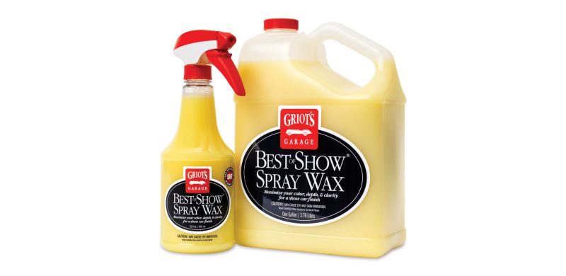 Griots Garage Best of Show Spray Wax - 1 Gallon - Case of 4