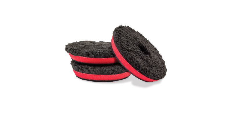 Griots Garage BOSS 3in Microfiber Pad (Set of 3) - Case of 12