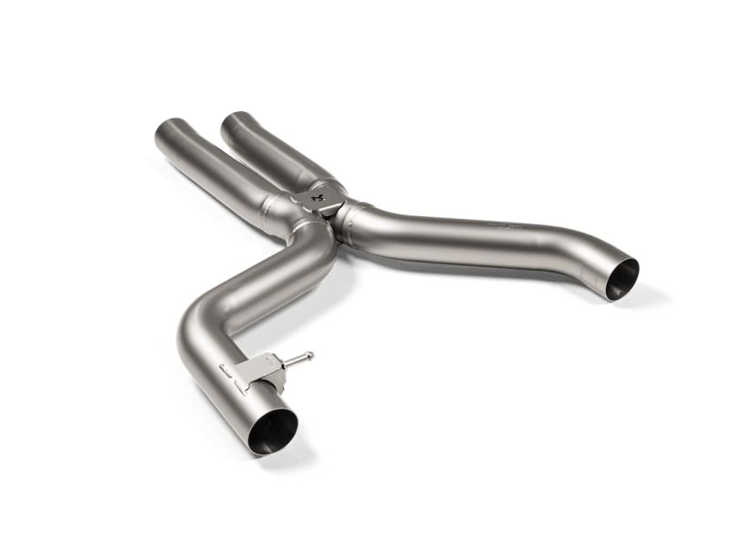 Akrapovic 2021 BMW M3 (G80) Evolution Short Link Pipe Set w/o Resonator  (Titanium)