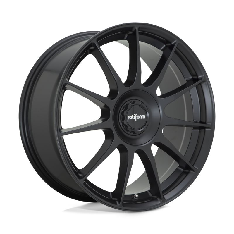 Rotiform R168 DTM Wheel 20x8.5 5x108/5x114.3 35 Offset - Satin Black