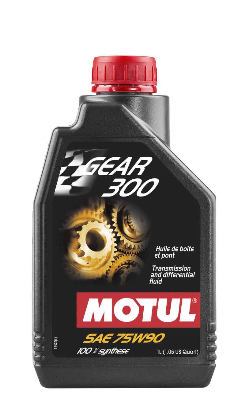 Motul 1L Transmission GEAR 300 75W90 - Synthetic Ester - Case of 12