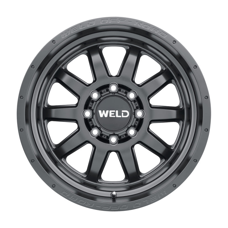 Weld W101 20X9.0 Stealth 6X135 6X139.7 ET00 BS5.00 Satin Black 106.1