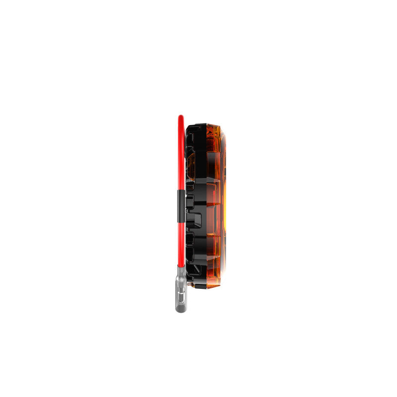KC HiLiTES Cyclone V2 2in. LED Accessory Light 5w Flood Beam (Single) - Amber Lens