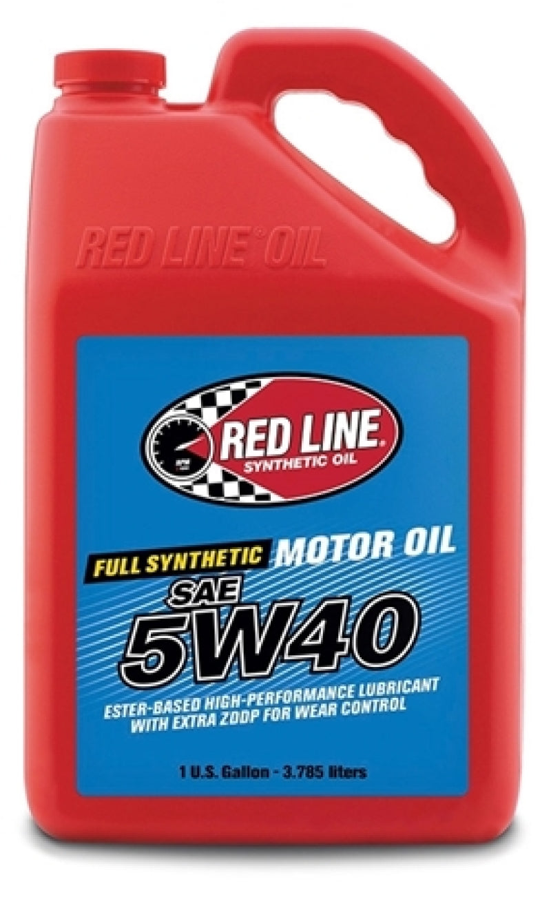 Red Line 5W40 Motor Oil Gallon - Case of 4
